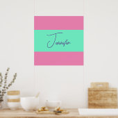 TrendMinimalistisch Moderne, Schlichte, einfache P Poster (Küche)