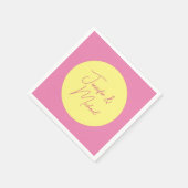 TrendMinimalistisch Moderne, Schlichte, einfache P Serviette (Ecke)