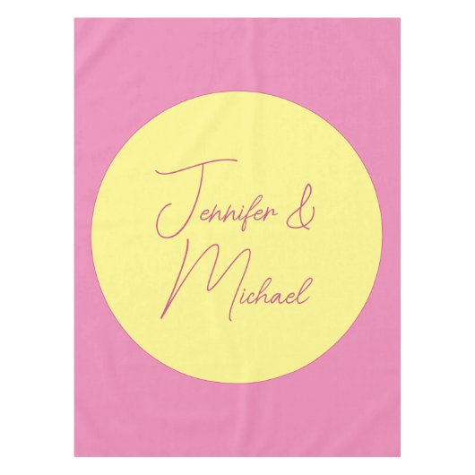 TrendMinimalistisch Moderne, Schlichte, einfache P Tischdecke (Vorderseite)