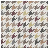 Trendmode earth tones Hahnentrittmuster Muster Stoff (Muster)
