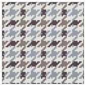 Trendmode neutrales Hahnentrittmuster kariertes Mu Stoff (Nahaufnahme)