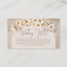 Trendneutrale Wildblumen boho arch Gut wollen