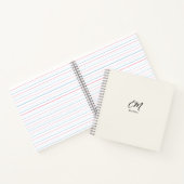 Trendneutrales Notebook Notizblock (Innenseite)