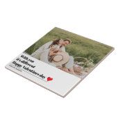 Trendromantisches Zitat | Valentines Bestes Gesche Fliese (Seite)