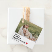 Trendromantisches Zitat | Valentines Bestes Gesche Geschenkanhänger (Beispiel)