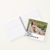 Trendromantisches Zitat | Valentines Bestes Gesche Notizblock (Innenseite)