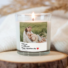 Trendromantisches Zitat | Valentines Bestes Gesche Quadratischer Aufkleber