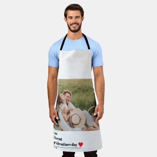 Trendromantisches Zitat | Valentines Bestes Gesche Schürze (Getragen)