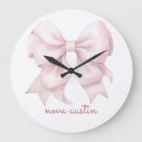 Trendrosa Bow Personalisiert mit Name Monogram
