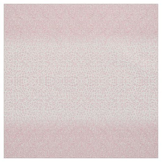 Trendrosa Glitzer & Leopard Print Ombre Design Stoff (Muster)