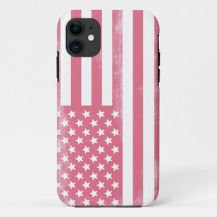 Trendrosa Grunge American Flag Case-Mate iPhone Hülle