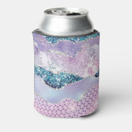 Trendrosa Lila Silber Agate Dosenkühler