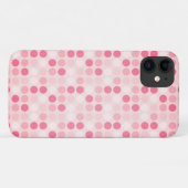Trendrosa Polka Dot Pattern Case-Mate iPhone Hülle (Rückseite (Horizontal))