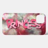 Trendrosa Prinzessin Bokeh Case-Mate iPhone Hülle (Rückseite (Horizontal))