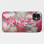 Trendrosa Prinzessin Bokeh Case-Mate iPhone Hülle (Rückseite (Horizontal))