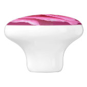 Trendrosa Rosa Blütenrose Moderne boho schön Keramikknauf (Seitenansicht)