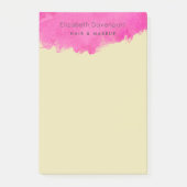 Trendrosa Spritzer Post-it Klebezettel (Vorderseite)