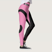 Trendrosa und schwarz leggings (Rechts)