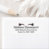 Trendrosa und schwarze Augenbrauen (Insitu)