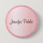 Trends für Personalisierte Monogram-Vorlage mit gr Button (Vorderseite)