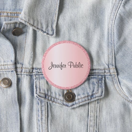 Trends für Personalisierte Monogram-Vorlage mit gr Button (Beispiel)