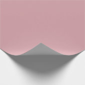Trends Stylish Blank Light Rose Gold-Geschenk Geschenkpapier (Ecke)