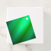 Trends zur Vorlage einer benutzerdefinierten grüne Geschenkanhänger (Beispiel)