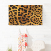 Trendschicker Tiermuster Braunleopard-Druck Banner (Insitu)