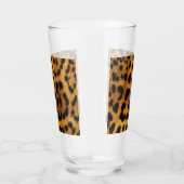 Trendschicker Tiermuster Braunleopard-Druck Glas (Rechts)