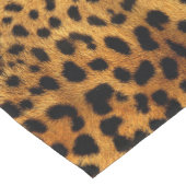 Trendschicker Tiermuster Braunleopard-Druck Kurzer Tischläufer (Ecke)