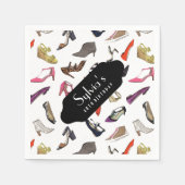 Trendschuhe Papierservietten (Vorderseite)