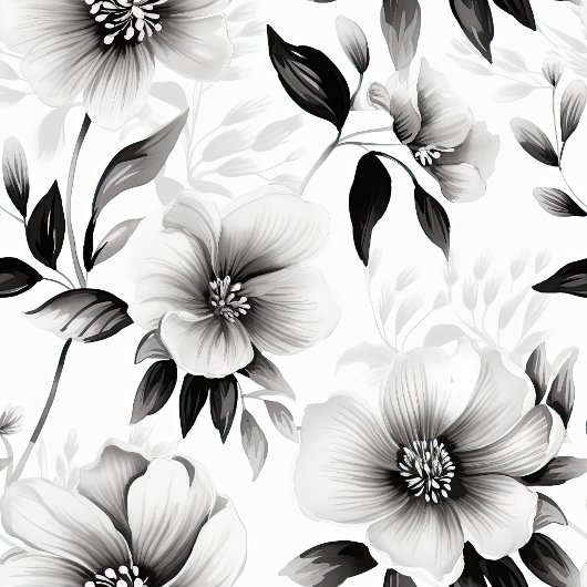 Trendschwarz-weiß Duschvorhang für sie