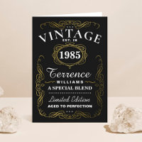 Trendschwarz, weiß und Gold Typografie zum Geburts