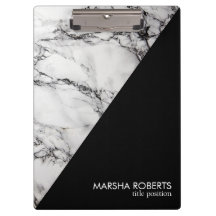 Trendschwarz-weißer Marmorstein