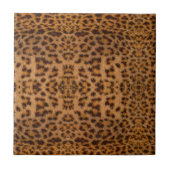 Trendsetter Exotic Jaguar Fur Muster Animal Print Fliese (Vorderseite)