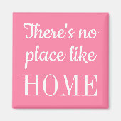 Trendsetter zitieren rosa minimalistisch-moderner  magnet (Vorne)