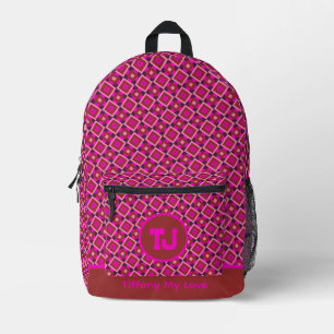 Trendsommer zurück zum Schullehrer-Rucksack Bedruckter Rucksack