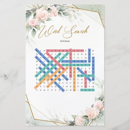 Trendspring boho blush Rose Gold Suche (Rückseite)