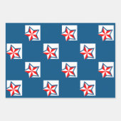 Trendstifte Wrapping Paper Flat Sheet Set 3 Geschenkpapier Set (Vorderseite 2)