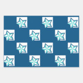 Trendstifte Wrapping Paper Flat Sheet Set 3 Geschenkpapier Set (Vorderseite 3)