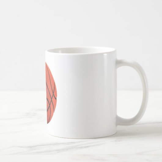 Trendstil Basketball Kaffeetasse (Rechts)