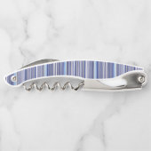 TrendSummer Navy Blue Boat Stripes Collection Kellnermesser (Rückseite)