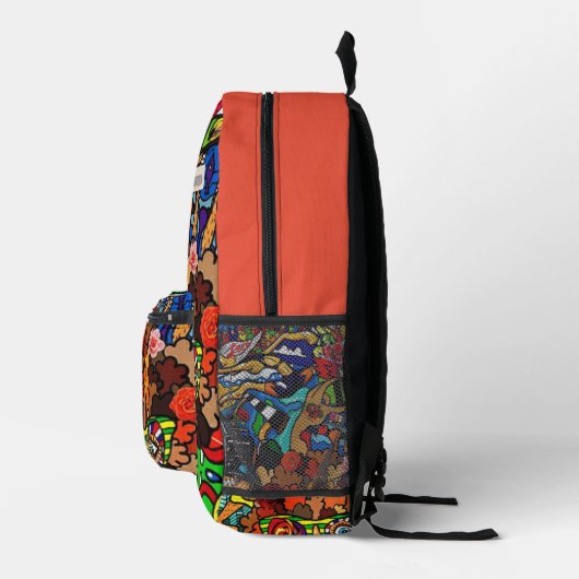 Trendtasche Bedruckter Rucksack (Rechts)