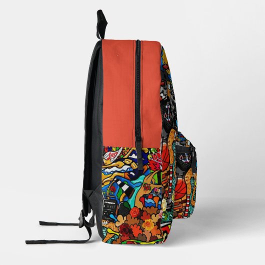 Trendtasche Bedruckter Rucksack (Links)