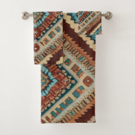 Trendtürkisch schöne alte Mustersammlung Badhandtuch Set