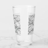 Trendweißer Marmorstein Glas (Links)