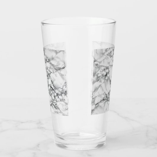 Trendweißer Marmorstein Glas (Rechts)