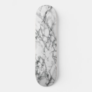 Trendweißer Marmorstein Skateboard