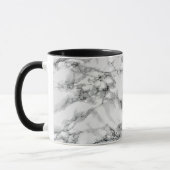Trendweißer Marmorstein Tasse (Links)