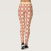 Trendwestern Pattern Rosy Beige Leggings (Rückseite)